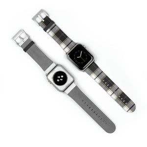  Designer Collection in Plaid (Grey Mix) Apple Watch Band Watch Band