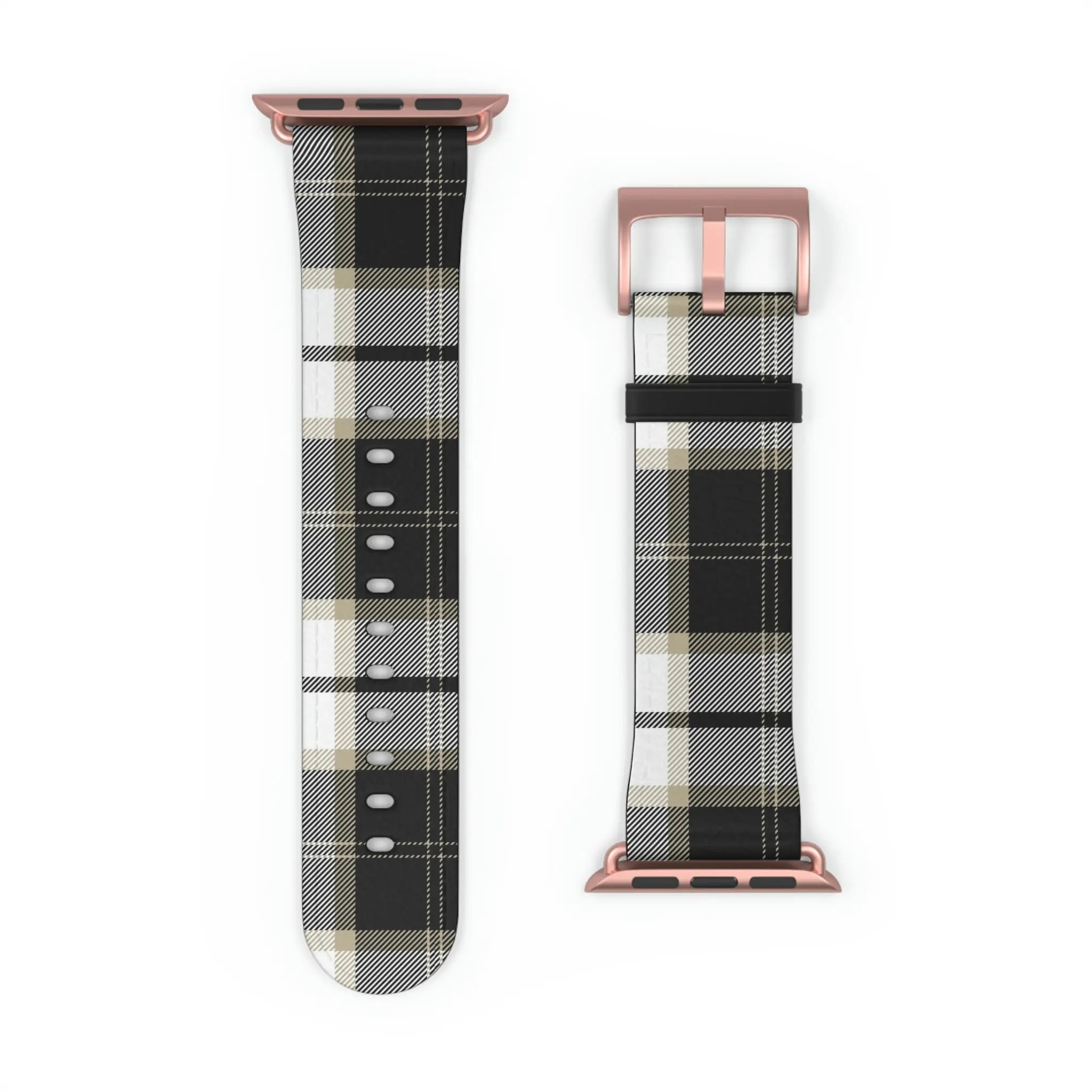  Designer Collection in Plaid (Grey Mix) Apple Watch Band Watch Band