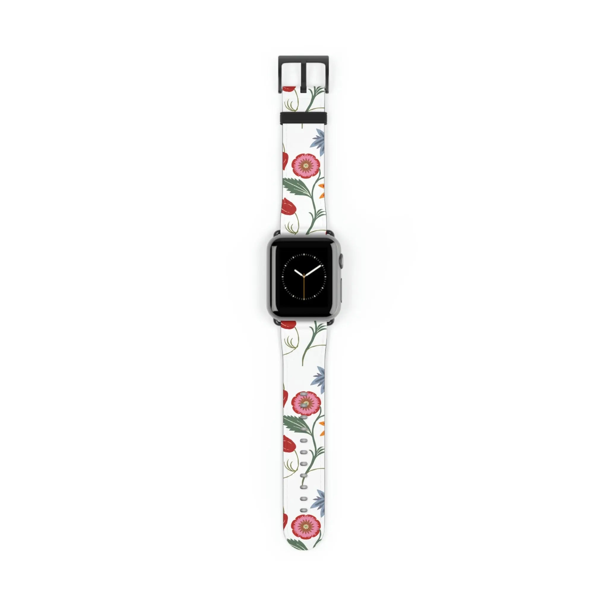  Just Bloom (Wild Flowers) Watch Band for Apple Watch Watch Bands38-41mmBlackMatte