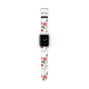  Just Bloom (Wild Flowers) Watch Band for Apple Watch Watch Bands38-41mmSilverMatte