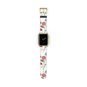  Just Bloom (Wild Flowers) Watch Band for Apple Watch Watch Bands38-41mmGoldMatte