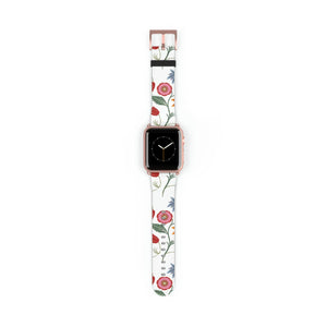  Just Bloom (Wild Flowers) Watch Band for Apple Watch Watch Bands38-41mmRoseGoldMatte