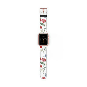  Just Bloom (Wild Flowers) Watch Band for Apple Watch Watch Bands42-45mmRoseGoldMatte