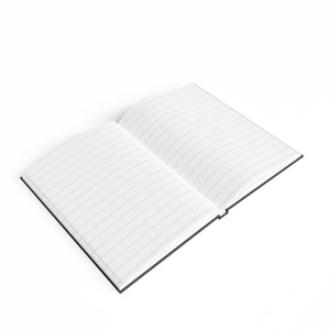  "Brattie" Journal - Ruled Line (Black), Lined Notebook, Gratitude Journal