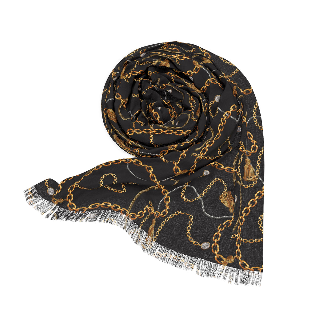 Designer Collection (Chains + Diamonds) Light Scarf Scarves  The Middle Aged Groove