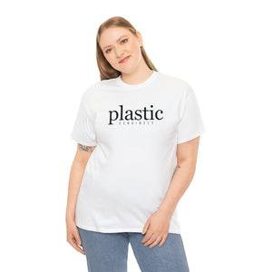  Genuinely PLASTIC Relaxed-Fit Cotton T-Shirt, Female Empowerment Shirt, Cute Graphic T-shirt T-Shirt