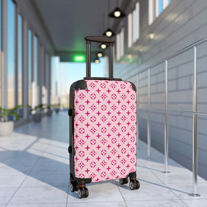 Abby Travel Collection Large Pink Icon Suitcase, Hard Shell Luggage, Rolling Suitcase for Travel, Carry On Bag Bags  The Middle Aged Groove