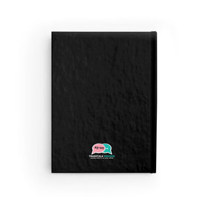 "Bossie" Journal (Black)  - Ruled Line, Lined Notebook, Gratitude Journal