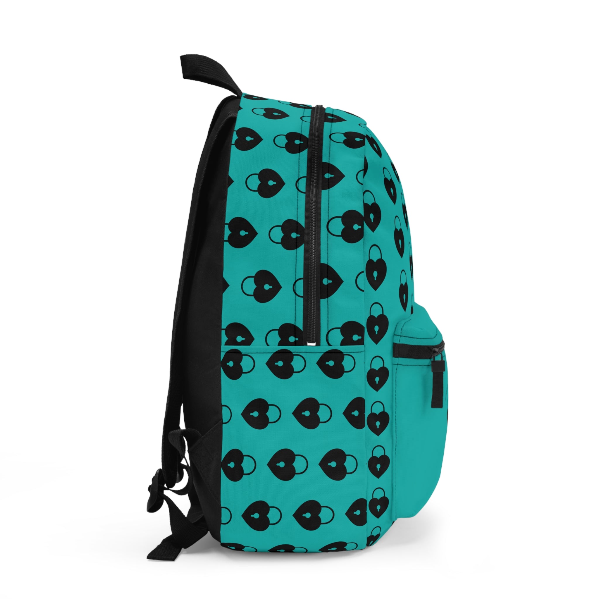 Terrific and Co. (Lock Pattern) Blue Backpack, Unisex Backpack Bags  The Middle Aged Groove