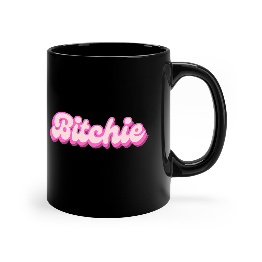  Bitchie (Barbie) Funny Female Empowerment Black 11oz Coffee Mug, Coffee Mug for Her, Gift For Her Mug11oz