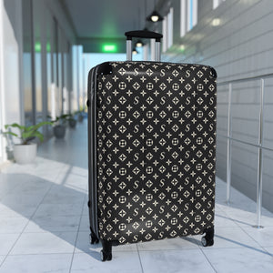 Abby Travel Collection Abby Travel Collection Black and White Icons Suitcase, Hard Shell Luggage, Rolling Suitcase for Travel, Carry On Bag Bags  The Middle Aged Groove