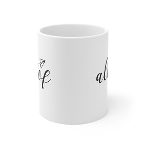 ALOOF Empowerment 11oz Coffee Mug, Sarcastic Coffee Mug, Sarcastic Gift, Funny White Coffee Mug Mug