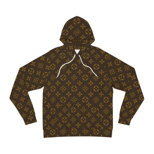  Abby Pattern Icons in Brown Unisex Fashion Hoodie, Hooded Sweater, Streetwear Hooded Sweatshirt Hoodie2XLSeamthreadcolorautomaticallymatchedtodesign