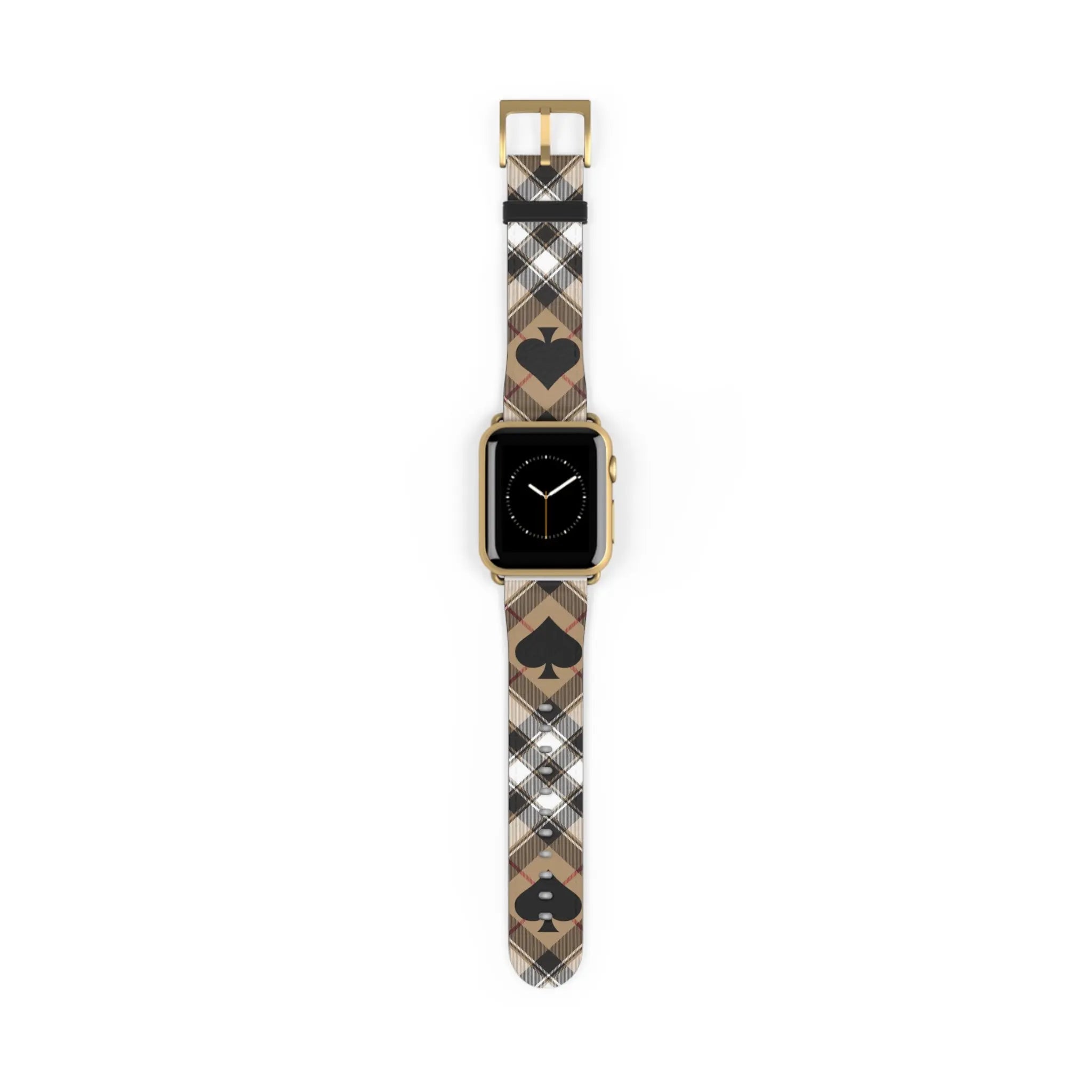  Abby Beige Ace of Spades Apple Watch Band Accessories38-41mmGoldMatte