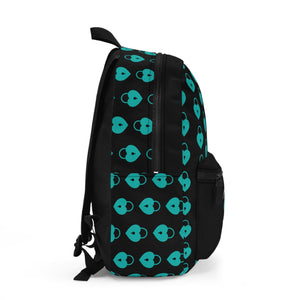 Terrific and Co. (Lock Pattern) Black Backpack, Unisex Backpack Bags  The Middle Aged Groove