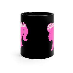  Bitchie (Barbie Image) Funny Female Empowerment Black 11oz Coffee Mug, Coffee Mug for Her, Gift For Her Mug