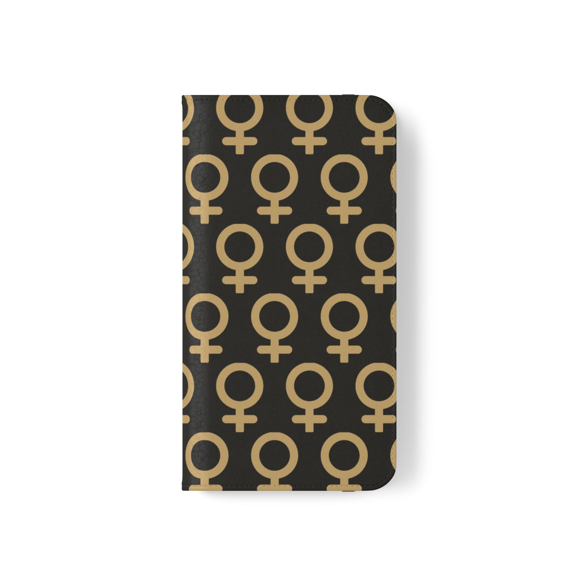 THE FUTURE IS FEMALE (Gold symbol) Feminist Flip Case Phone Case Phone Case  The Middle Aged Groove