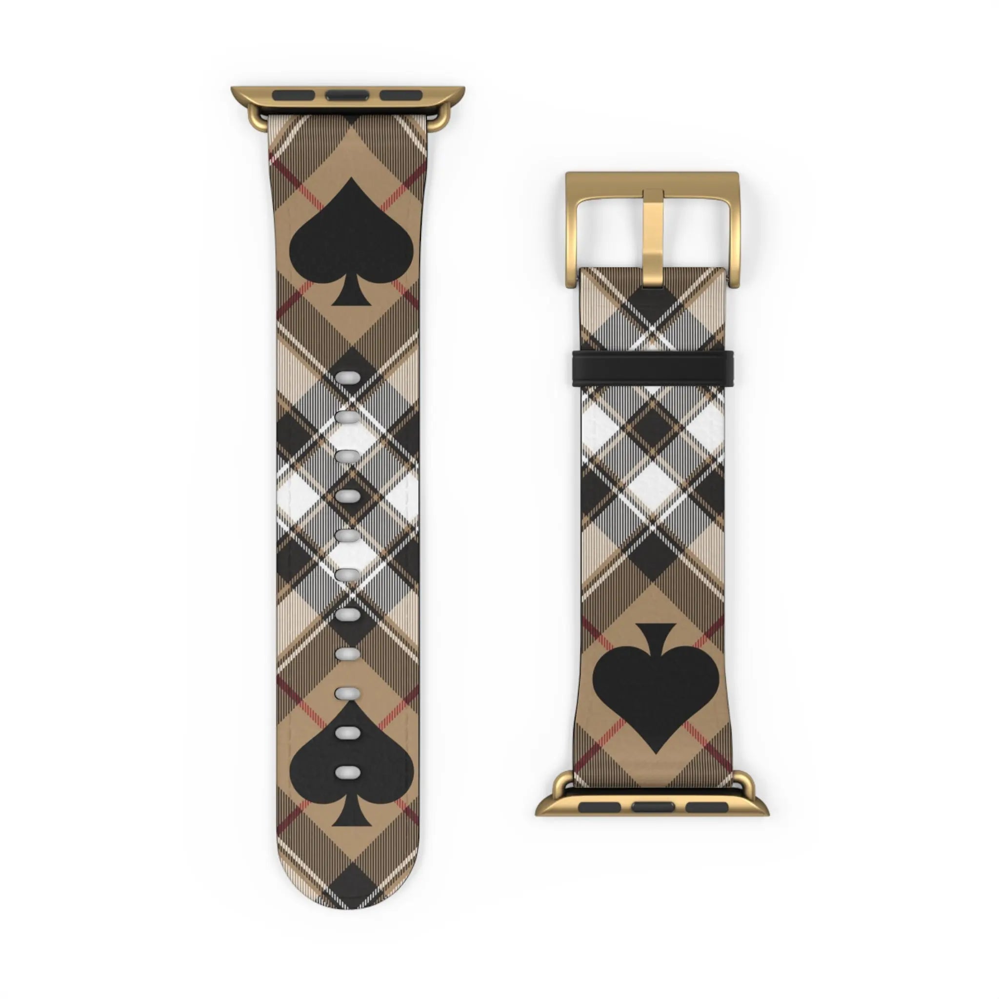  Abby Beige Ace of Spades Apple Watch Band Accessories
