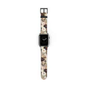  BOHO Stay Wild (Dark Bloom) Beige Watch Band for Apple Watch Watch Bands38-41mmBlackMatte