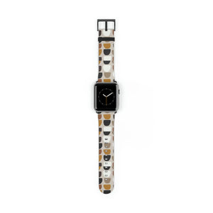 Boho (Khaki) Apple Watch Band Watch Band42-45mmBlackMatte