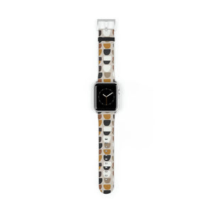  Boho (Khaki) Apple Watch Band Watch Band42-45mmSilverMatte