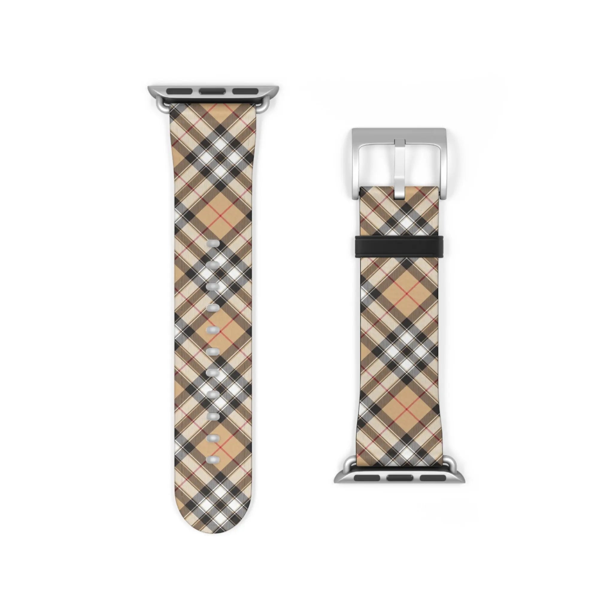  Copy of Casual Wear in Beige Plaid Watch Band for Apple Watch Accessories