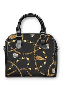 Designer Collection (Tassels + Crystals) Shoulder Handbag