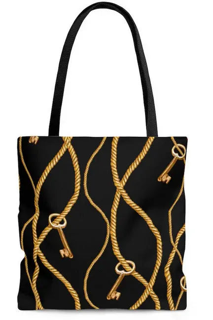 Designer Collection (Chains + Keys) Tote Bag
