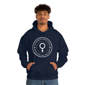 THE MIDDLE-AGED GROOVE Brand Heavy Blend™ Roomy Hooded Sweatshirt