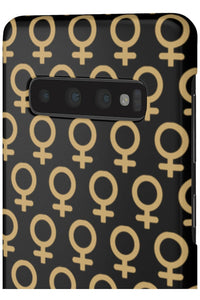 THE FUTURE IS FEMALE (Gold symbol) Feminist Snap Phone Case